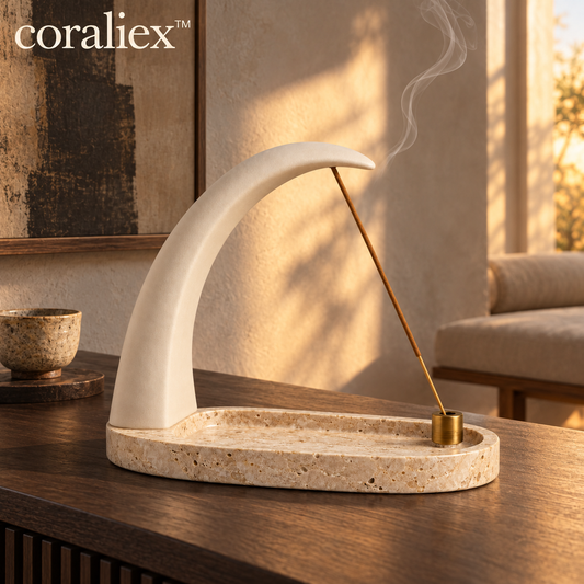 𝐜𝐨𝐫𝐚𝐥𝐢𝐞𝐱™ Muse Arc Incense Holder