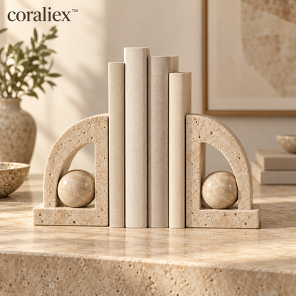 𝐜𝐨𝐫𝐚𝐥𝐢𝐞𝐱™ Form & Balance Bookends