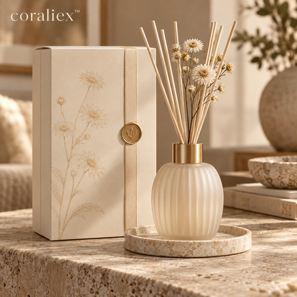 𝐜𝐨𝐫𝐚𝐥𝐢𝐞𝐱™ Aster Reed Diffuser Gift Set