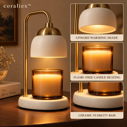 𝐜𝐨𝐫𝐚𝐥𝐢𝐞𝐱™ Solenne Candle Warmer Lamp