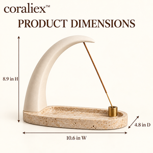 𝐜𝐨𝐫𝐚𝐥𝐢𝐞𝐱™ Muse Arc Incense Holder