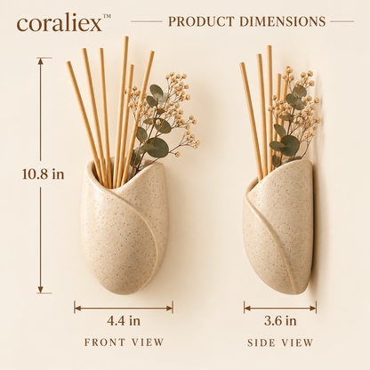 𝐜𝐨𝐫𝐚𝐥𝐢𝐞𝐱™ Grove Wall Pocket Reed Diffuser