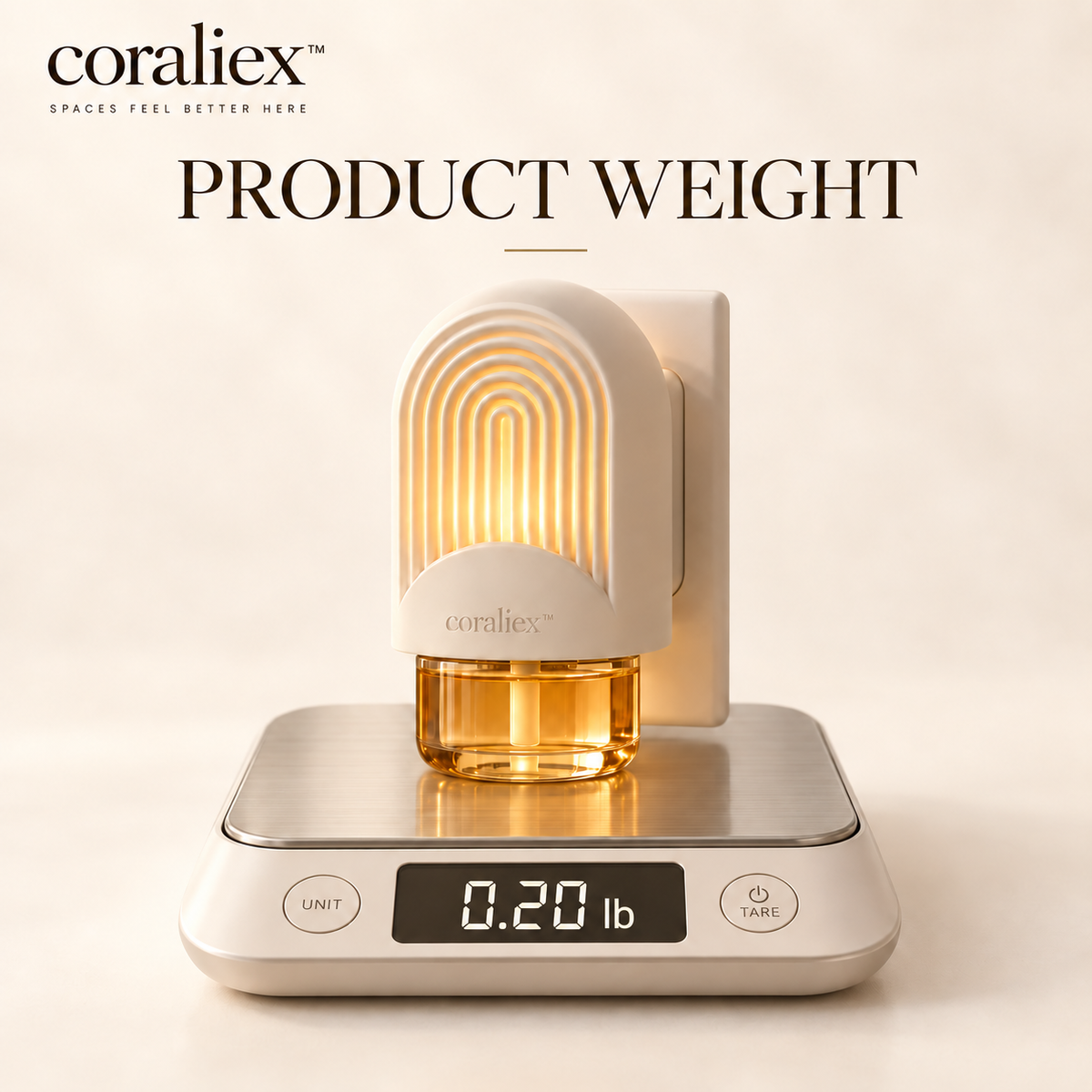 𝐜𝐨𝐫𝐚𝐥𝐢𝐞𝐱™ Arc Mini Plug-In Diffuser