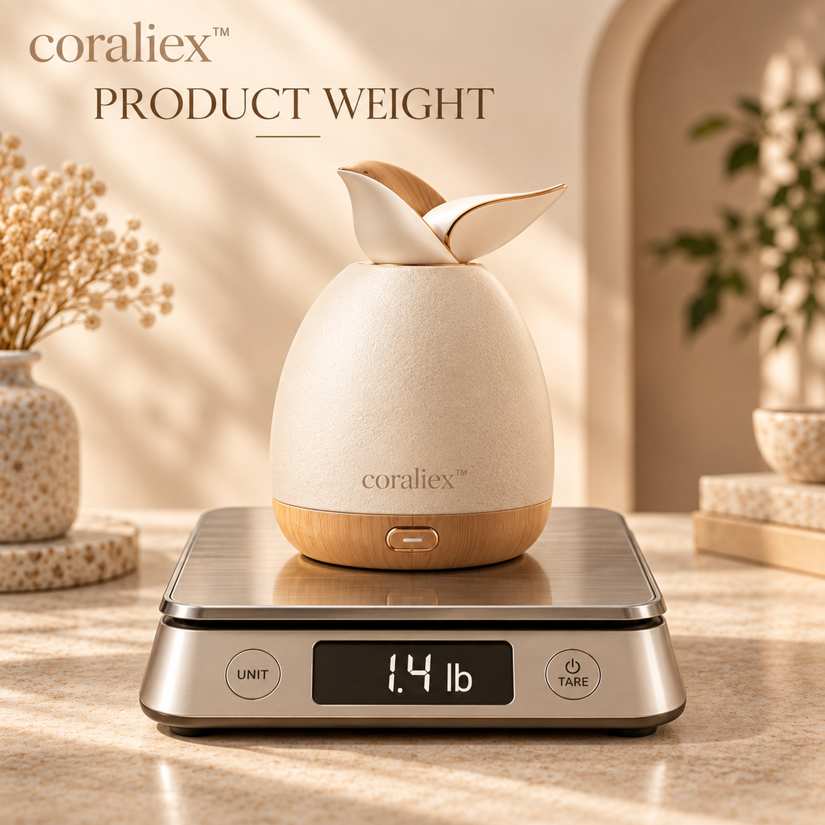 𝐜𝐨𝐫𝐚𝐥𝐢𝐞𝐱™ Wren Waterless Scent Diffuser