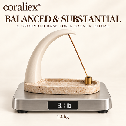 𝐜𝐨𝐫𝐚𝐥𝐢𝐞𝐱™ Muse Arc Incense Holder