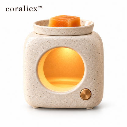 𝐜𝐨𝐫𝐚𝐥𝐢𝐞𝐱™ Halo Ember Ceramic Wax Melt Warmer