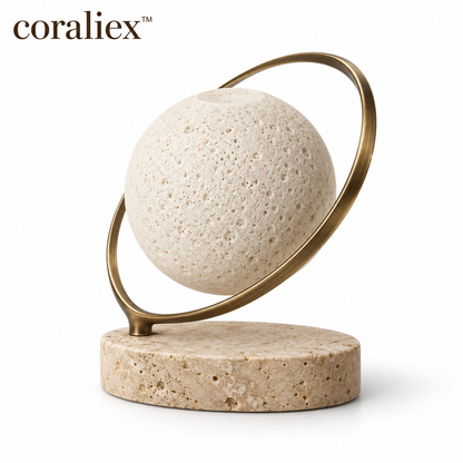 𝐜𝐨𝐫𝐚𝐥𝐢𝐞𝐱™ Orbit Aroma Stone Sculpture