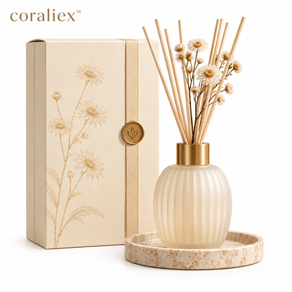 𝐜𝐨𝐫𝐚𝐥𝐢𝐞𝐱™ Aster Reed Diffuser Gift Set