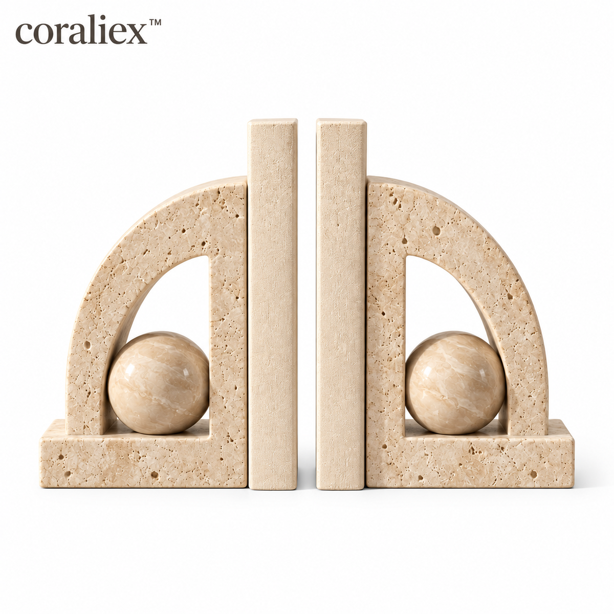 𝐜𝐨𝐫𝐚𝐥𝐢𝐞𝐱™ Form & Balance Bookends