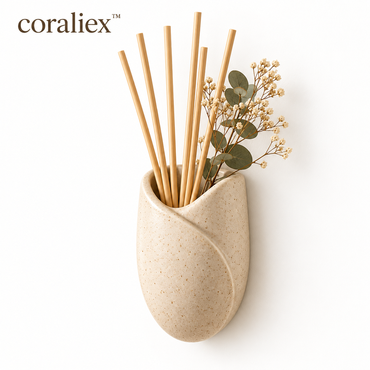 𝐜𝐨𝐫𝐚𝐥𝐢𝐞𝐱™ Grove Wall Pocket Reed Diffuser